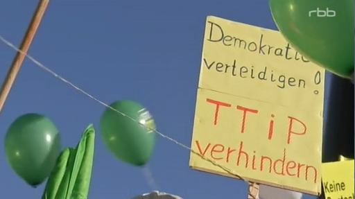 Anti-TTIP-Demo am 10.10.2015